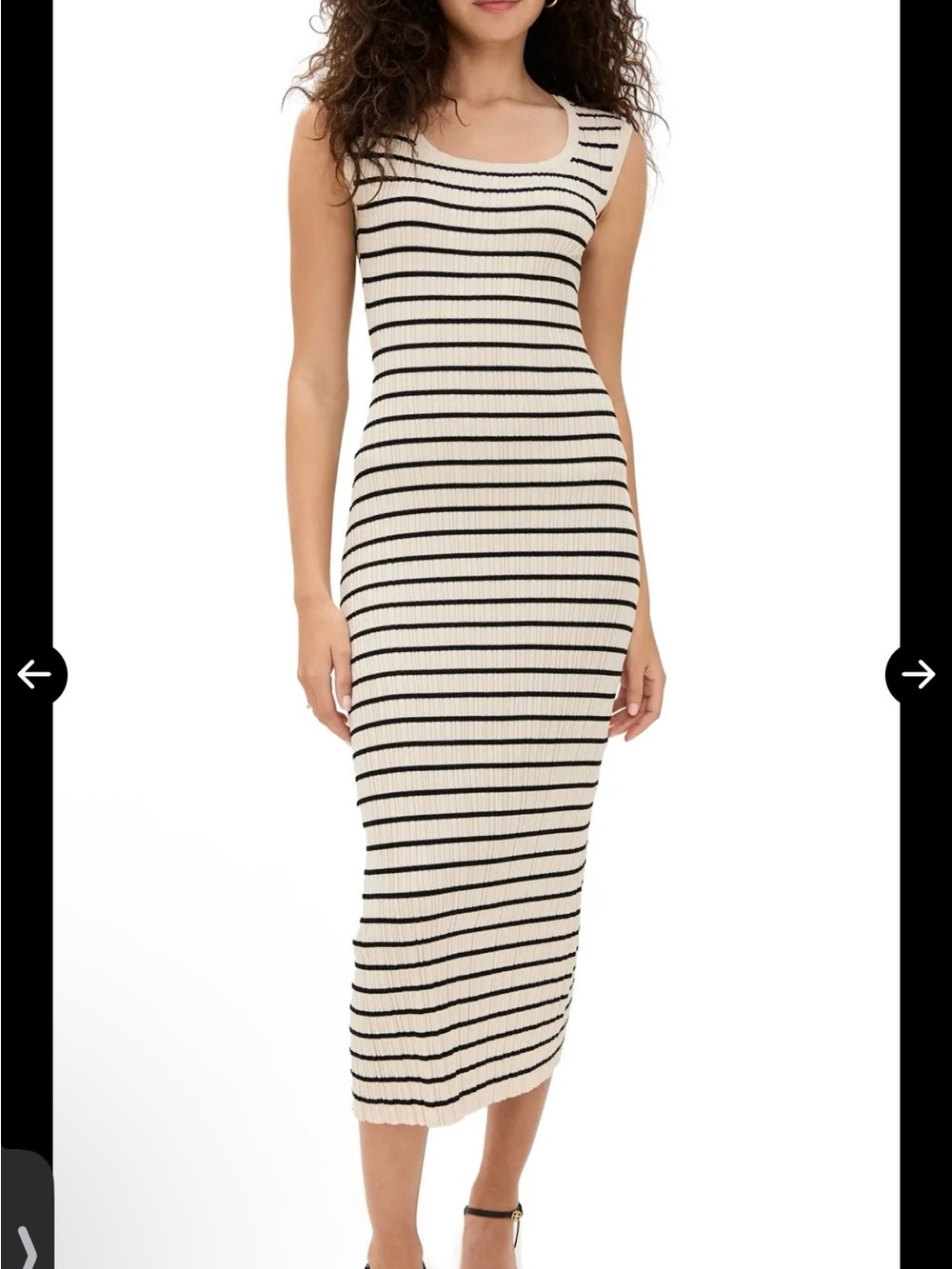 Z Supply Gisele Stripe Midi Dress - Picture 8 of 9
